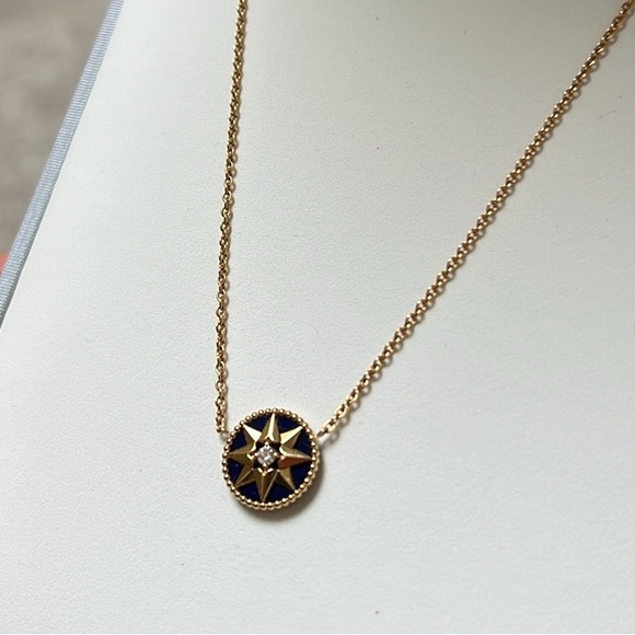 Dior Rose Des Vents Lapis Lazuli Pendant - Picture 8 of 15